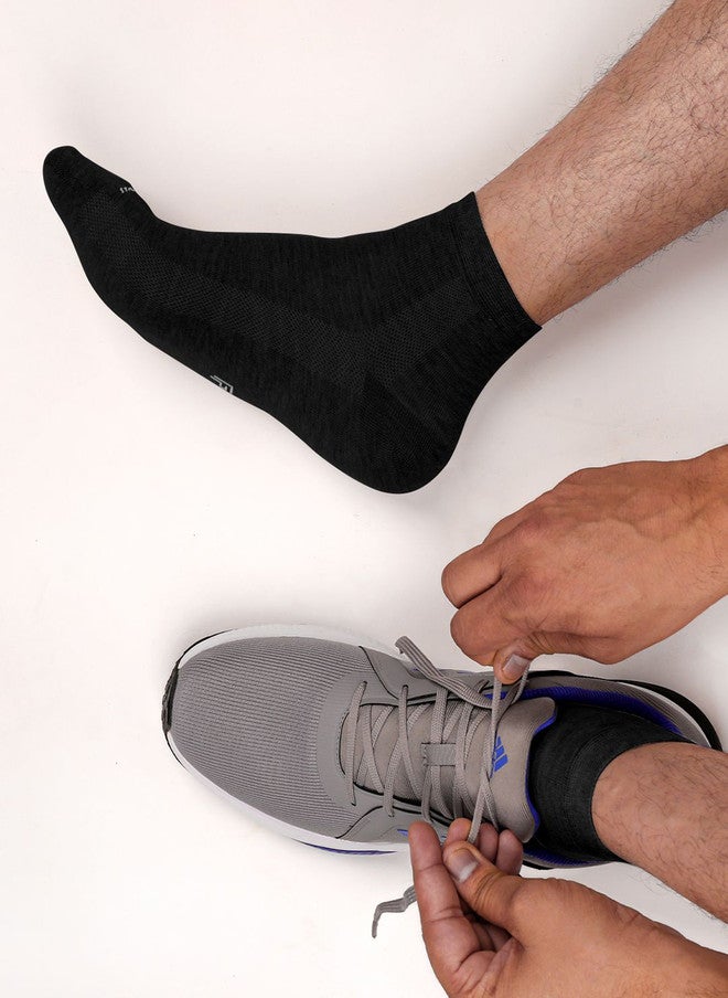 FOOTPRINTS FOOTPRINT Men 3 Pairs Seamless Organic Cotton Ankle-Length Bamboo Socks - Image 4